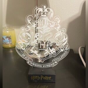Harry Potter Illuminated Crest Decor